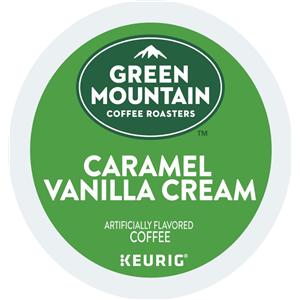 Green Mountain Coffee Caramel Vanilla Cream Coffee K-Cups, 24/box 24/Bx