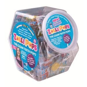 Zollipops Lollipops Assorted Fruit Round 150/Jr