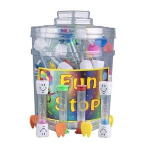 Canister Mix Brushing Timer Assorted 75/Pk