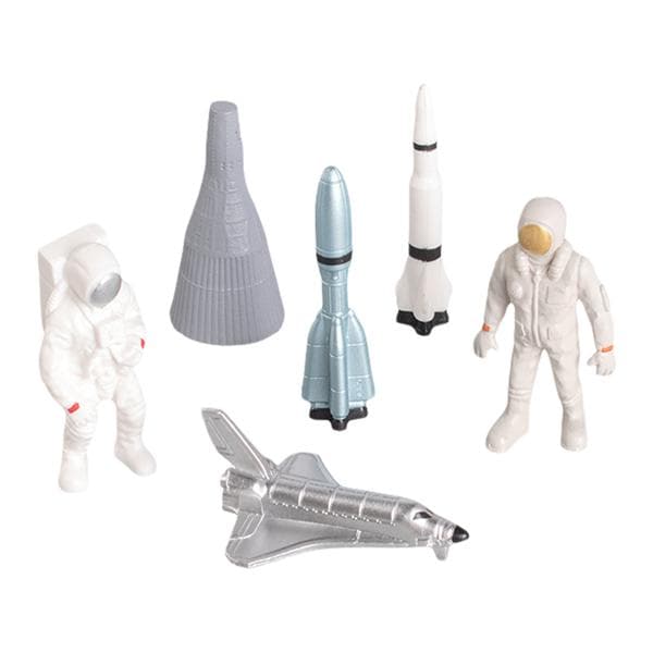 Toys Figurine Rocket Ships/Astronauts 100/Pk