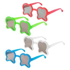 Kids Sunglasses Tooth Shaped Pediatric Assorted 36/Pk