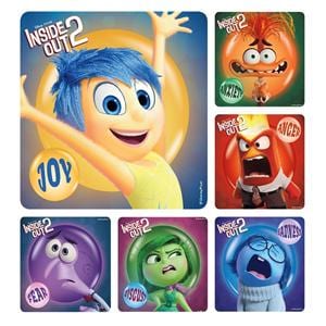 Disney Pixar Stickers Kids Inside Out 2 100/Rl