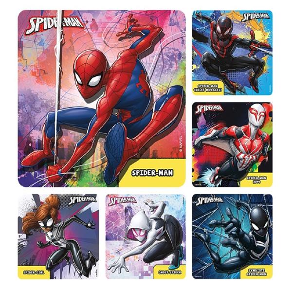 Stickers Kids Spider-Man Multiverse 100/Rl