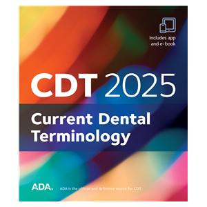 ADA Coding Book & Ebook 2025 Dental Procedure Codes With Mobile App Ea