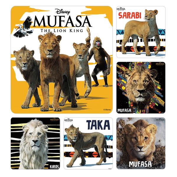 Stickers Kids Disney's Mufasa: The Lion King 100/Rl