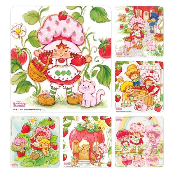 Stickers Kids Strawberry Shortcake 100/Rl