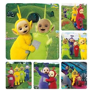 Stickers Kids 2.5 in x 2.5 in Teletubbies 100/Rl