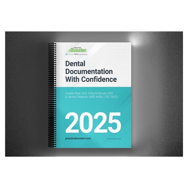 Dr. Charles Blair Book Dental Documentation with Confidence 2025 Ea