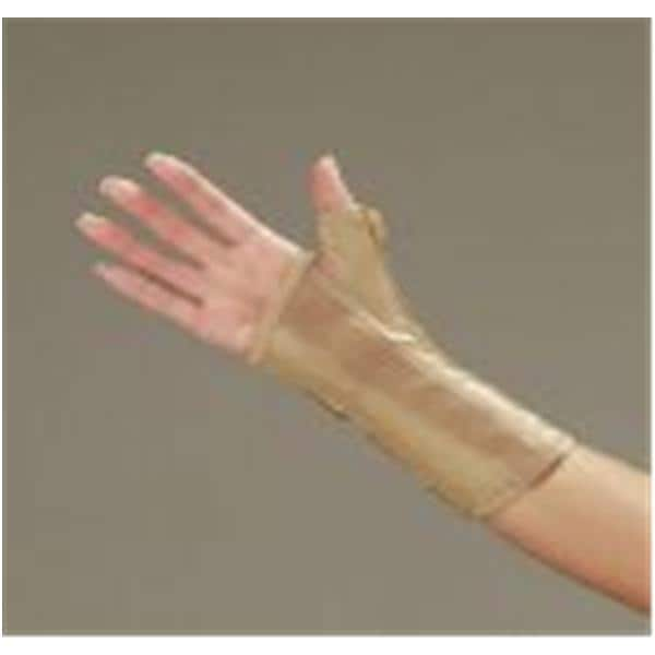 Splint Thumb Size 7" Small Leatherette Right