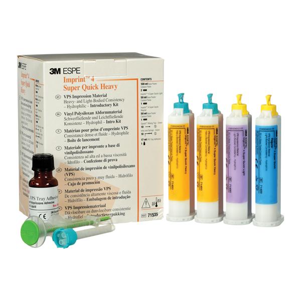 3M™ Imprint™ 4 Impression Material Super Quick Heavy Mint Intro Kit Ea