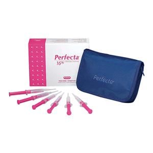 Perfecta At Home Whitening System 50 Pak 16% Carbamide Peroxide Mint 50/Bx