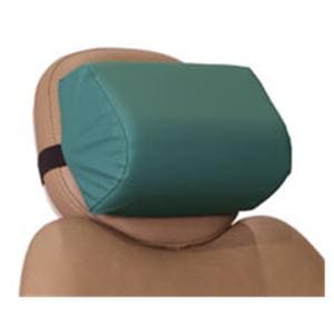 Crescent Headrest Teal Memory Foam Ea