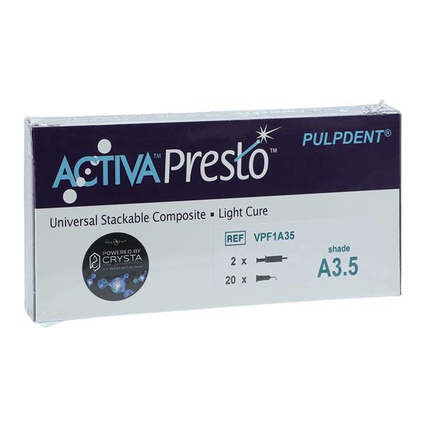 ACTIVA Presto BioACTIVE Universal Composite A3.5 1.2 mL Light Cure Kit