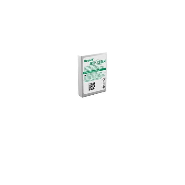 Arti-Ceram Articulating Paper Strips Green Plastic Dispenser 50/Bx