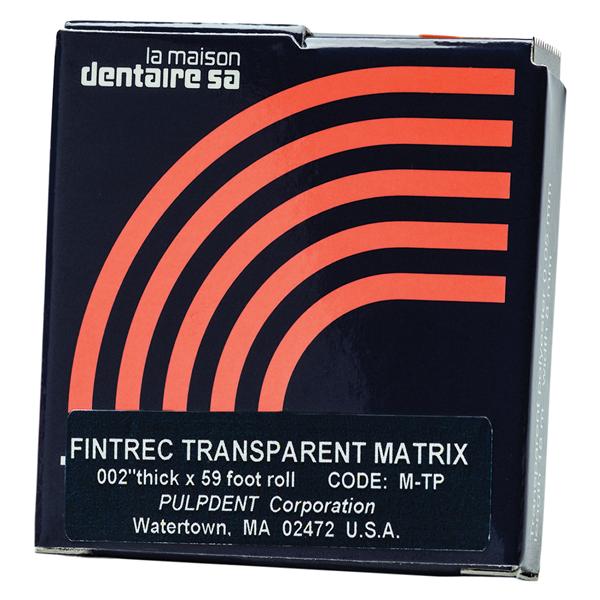 Fintrec Matrix Strips Dead Soft 59 ft Transparent 59'/Rl