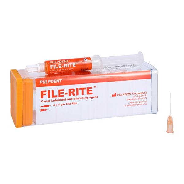 File-Rite Lubricant Gel Root Canal Prep 5 Gm 4/Bx