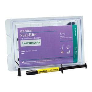 Seal-Rite Pit & Fissure Sealant Low Viscosity 1.2 mL Syringe Kit Off White Ea