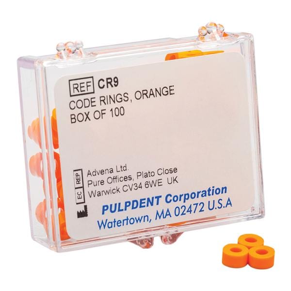 Instrument Rings Orange 100/Bx