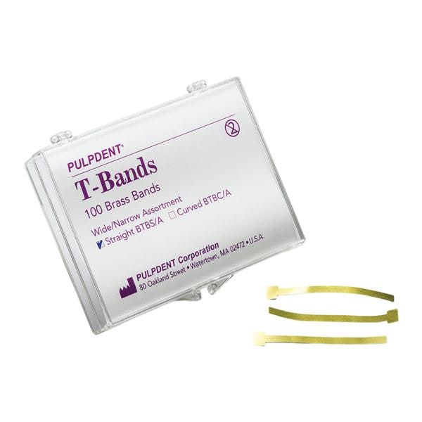 T-Bands Straight Assorted 0.002 in 100/Bx