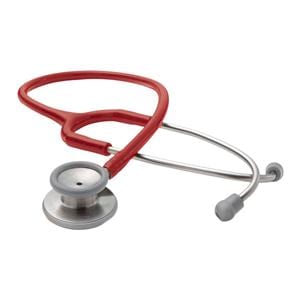 Adscope 603 Classic Stethoscope Adult Red Single Lumen Tubing EA