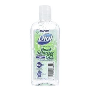 Dial Gel Sanitizer 4 oz Fragrance Free Ea