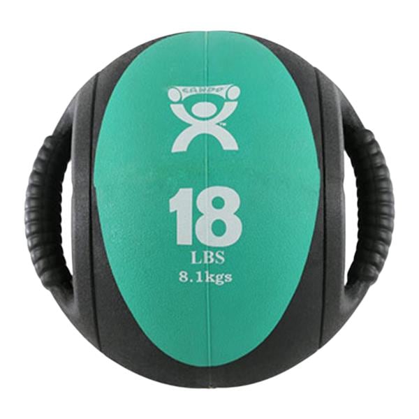 CanDo Medicine Ball 9" Green 18lb