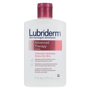 Lubriderm Advanced Therapy Lotion Vitamin E/B5 Fragrance Free Non-Greasy 6oz/Bt, 12 BT/CA