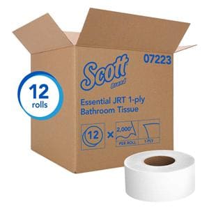 Scott JRT Jr. Bathroom Tissue White 1 Ply 12/Ca