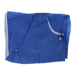 Breast Exam Cape Linen Blue Disposable 75/Ca