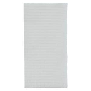 Plasbak Procedure Towel 2 Ply Tissue / Poly 17 in x 18 in Wht Disposable 500/Ca