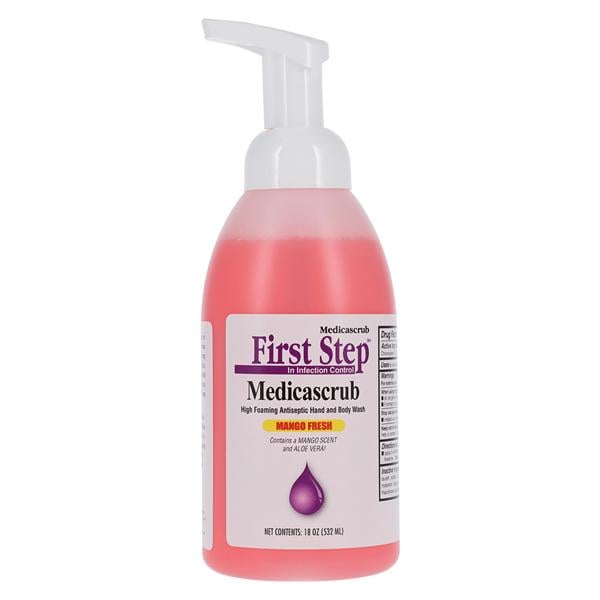 MedicaScrub Foam Soap 16 oz Fresh Mango 18oz/Bt