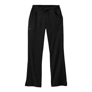 Jockey Scrub Pant 4 Pockets Small Black Womens Ea