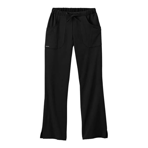 Jockey Scrub Pant 4 Pockets Medium Black Womens Ea