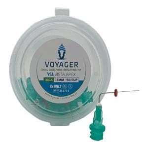 Voyager Dual Side Port Irrigating Tips 31 Gauge 17 mm 50/Pk