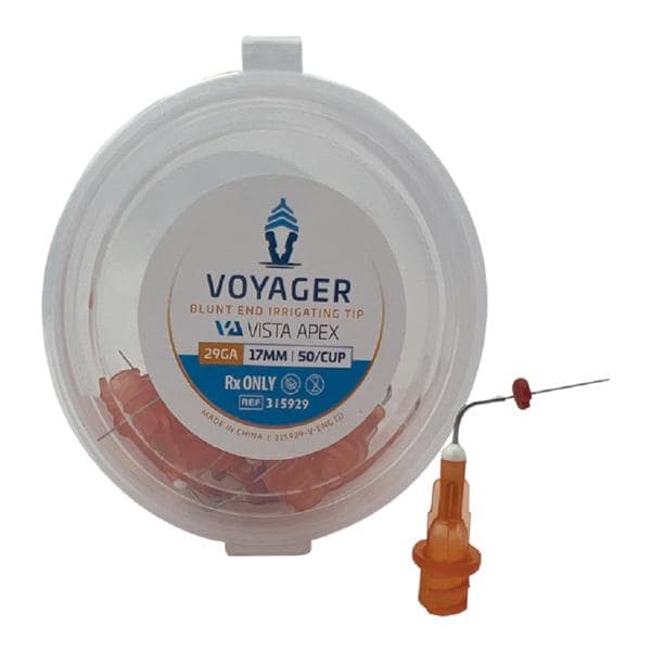 Voyager Blunt End Irrigating Tips 29 Gauge 17 mm 50/Pk