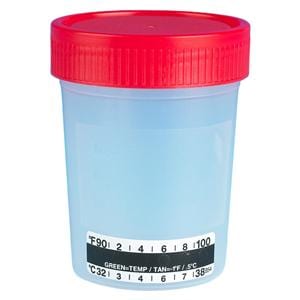 Specimen Container 4oz Polypropylene Non-Sterile Bulk 500/Ca