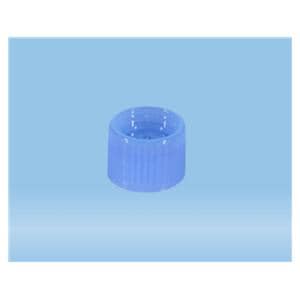 Screw Tube Cap HDPE Blue 100/Pk, 10 PK/BX