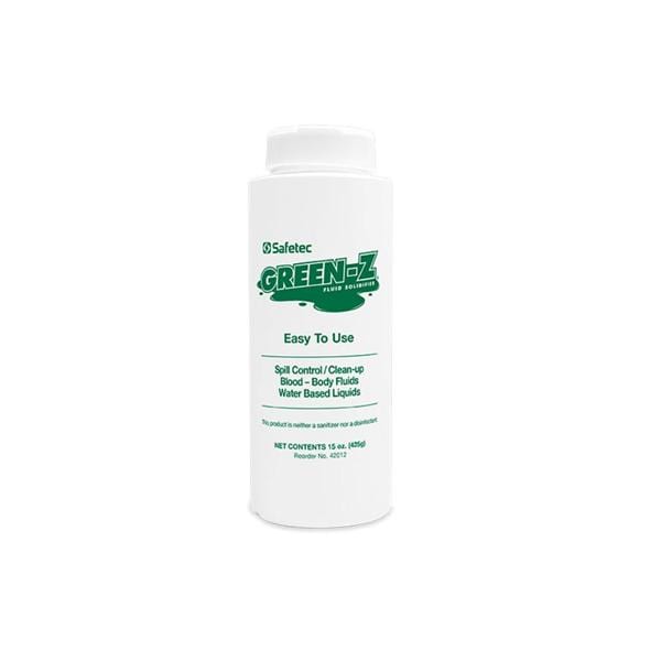 Green-Z Spill Control Solidifier 15oz White Shaker Top Bottle 12/Ca