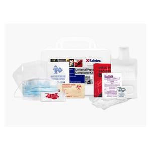 Biohazard Spill Kit 8-10gal White Ea, 12 EA/CA