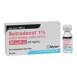 Sotradecol Injection 0.01 10mg/mL MDV 2mL 5/Package