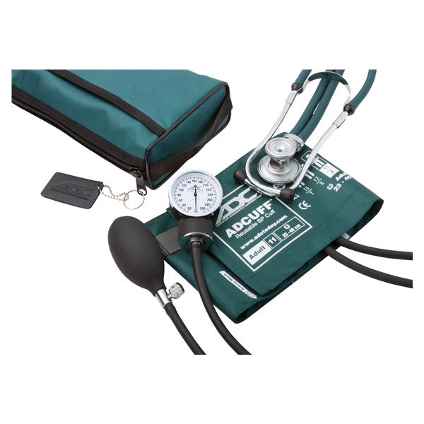 Pro's Combo II Sprague Aneroid Kit Reusable Adult Teal 2-Tube Ea