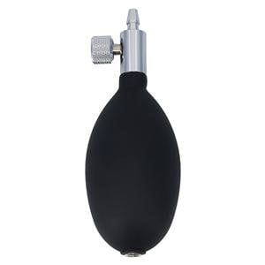 Adflow Inflation Bulb/Valve Blk LF For Most Anrd/Mrcry BP Instrmnt Ea