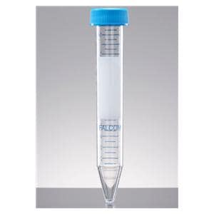 Falcon Centrifuge Tube Polystyrene 15mL 120mm Sterile 500/Ca