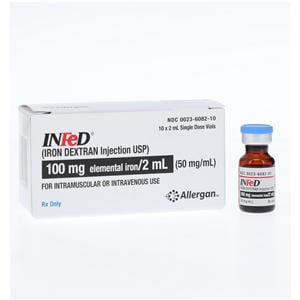 Infed Injection 50mg/mL SDV 2mL 10/Bx, 24 BX/CA