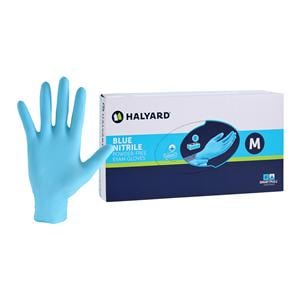 Blue Nitrile Nitrile Exam Gloves Medium Blue Non-Sterile