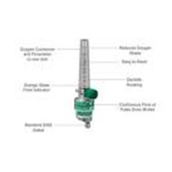 Flow Meter For Oxygen DISS Ea