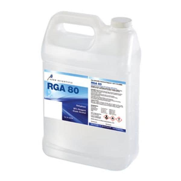 Alcohol Reagent Grade 80% 1gal 4/Ca