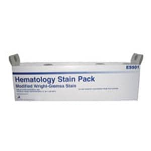 Stain Modified Wright-Giemsa 760mL f/ Hema-Tek Automated Slide Stainer Pack 5/Ca