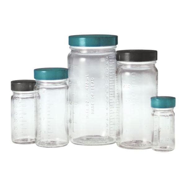 Qorpak Round Bottle Glass Clear 8oz 24/Ca