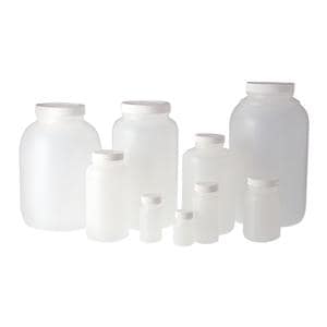 Qorpak Bottle HDPE Natural 8.5oz 48/Ca